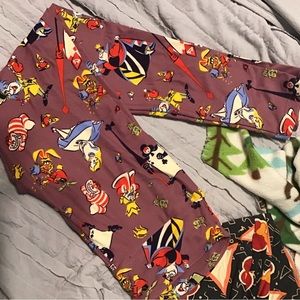 Lularoe Disney Leggings, Alice in Wonderland